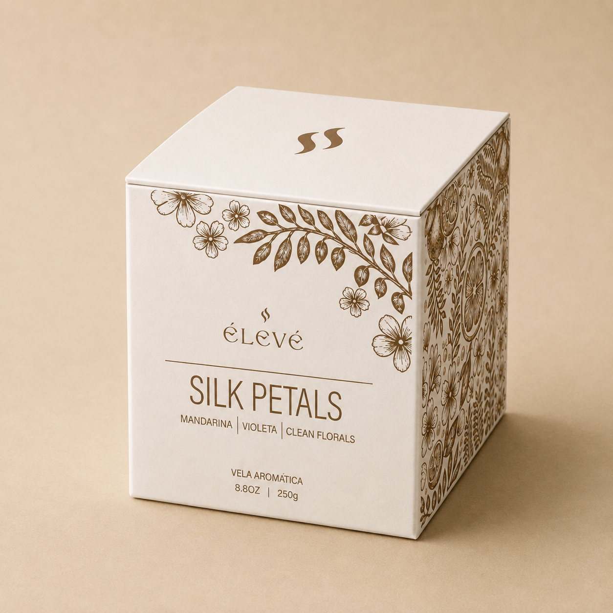 Silk Petals packaging